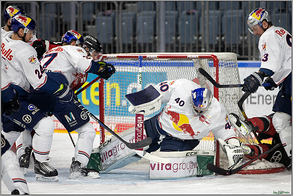 PENNY DEL;  Koelner Haie - Red Bull Muenchen; Koeln, 18.02.2022